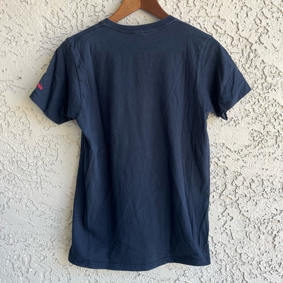 COLUMBIA Get Lost Graphic Tee Navy/Red Men’s Small - Picture 3 of 6